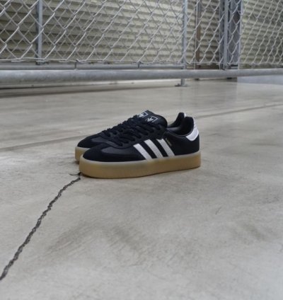 Adidas Samba Gum Sole Black Sneakers