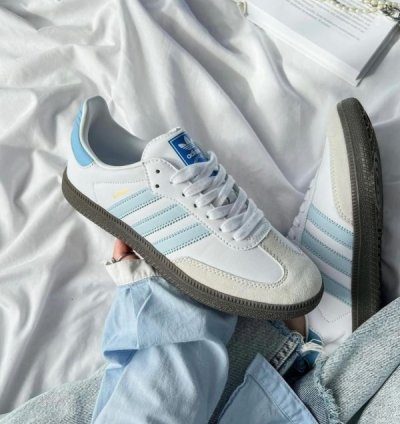 Adidas Samba Halo Blue Sneakers