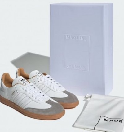 Adidas Samba Made In Italy White Sneakers