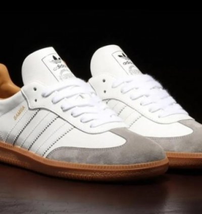 Adidas Samba Made In Italy White Sneakers