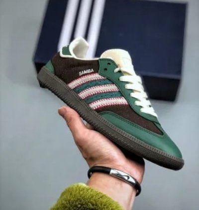 Adidas Samba Notitle Green Sneakers