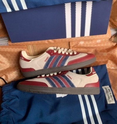 Adidas Samba X Notitle Red Sneakers