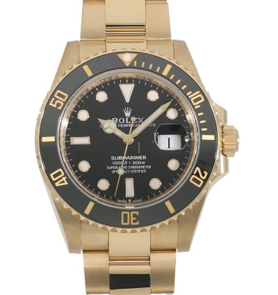 Rolex Submariner Date 126618ln Automatic Yellow Gold Like New Unworn