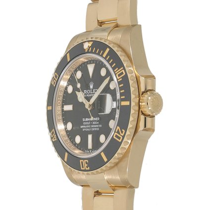 Rolex Submariner Date 126618ln Automatic Yellow Gold Like New Unworn