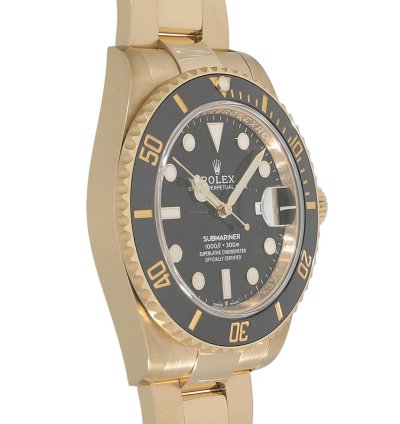 Rolex Submariner Date 126618ln Automatic Yellow Gold Like New Unworn