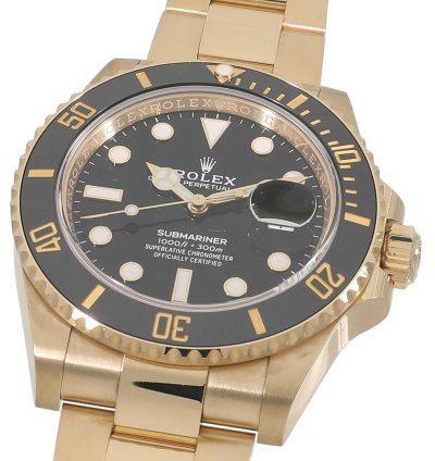 Rolex Submariner Date 126618ln Automatic Yellow Gold Like New Unworn