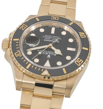 Rolex Submariner Date 126618ln Automatic Yellow Gold Like New Unworn