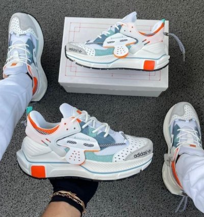 Adidas Sikaige White Orange Sneakers
