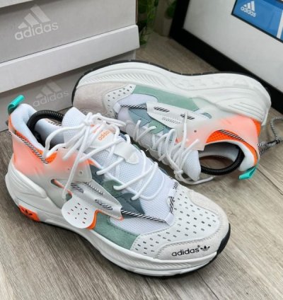 Adidas Sikaige White Orange Sneakers