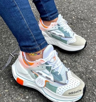 Adidas Sikaige White Orange Sneakers