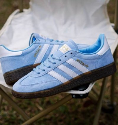 Adidas Spezial Light Blue Sneakers