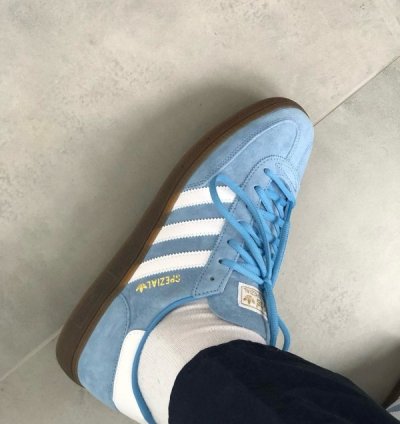 Adidas Spezial Light Blue Sneakers