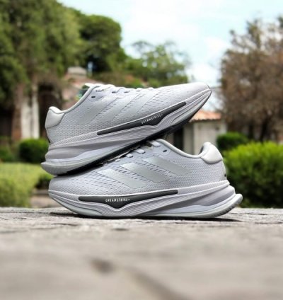 Adidas Supernova Grey White Running Shoes