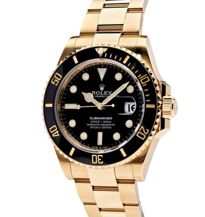 Rolex Submariner Date 126618ln Yellow Gold Black Dial 2025