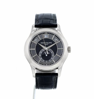 Patek Philippe Annual Calendar En Or Blanc Ref 5205g Vers