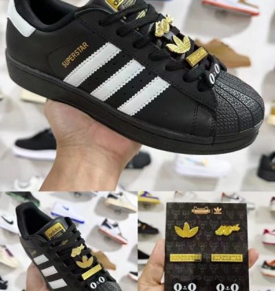 Adidas Superstar Steel Logo Sneakers