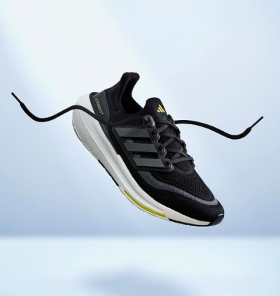Adidas Ultra Boost 23 Black Light Running Shoes