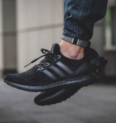 Adidas Ultra Boost 3 0 Triple Black Running Shoes