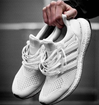 Adidas Ultraboost 30 Triple White Running Shoes