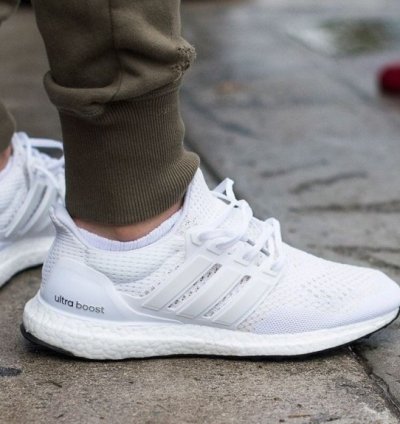 Adidas Ultraboost 30 Triple White Running Shoes