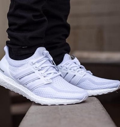 Adidas Ultraboost 30 Triple White Running Shoes