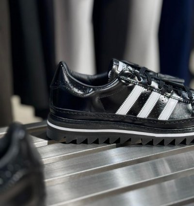 Adidas X Clot Superstar By Edison Chen Black Sneakers