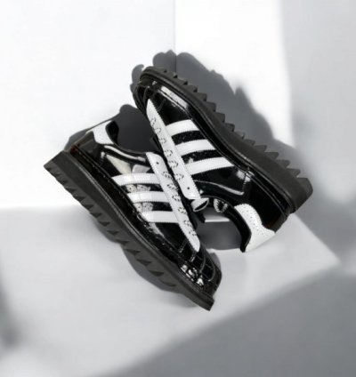 Adidas X Clot Superstar By Edison Chen White Black Sneakers