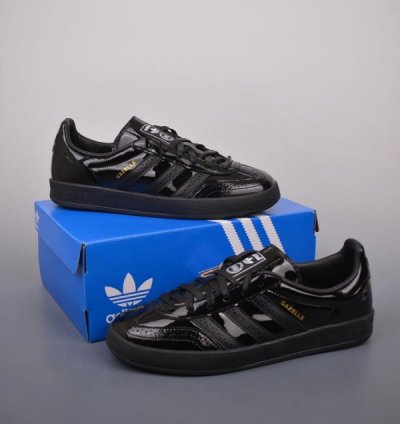 Adidas X Mccoy X Gazelle Indoor Black Sneakers