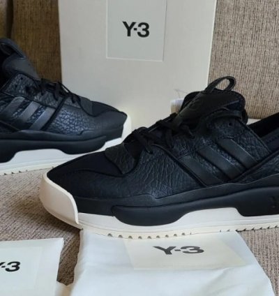 Adidas Y3 Hokori Black White Sneakers