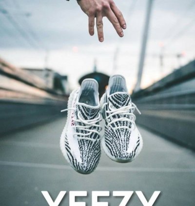 Adidas Yeezy 350 Boost V2 Zebra Sneakers Semi Ua