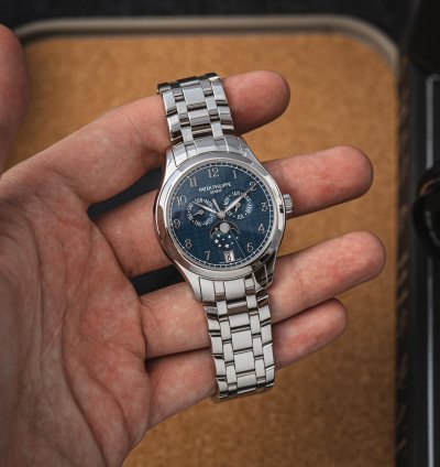 Patek Philippe Annual Calendar Moon Phase Ref 4947 1a-001