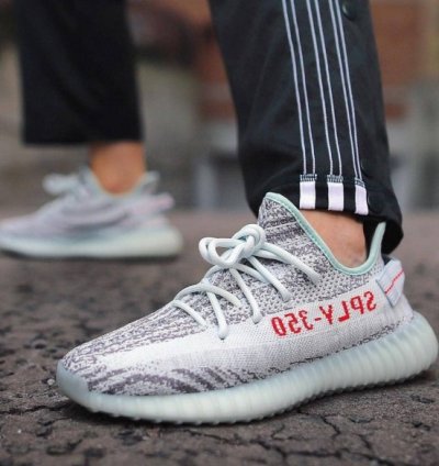 Adidas Yeezy 350 V2 Blue Tint Sneakers Semi Ua