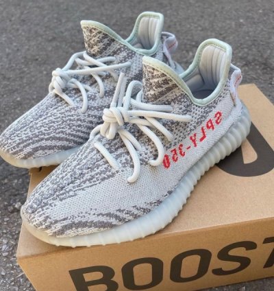 Adidas Yeezy 350 V2 Blue Tint Sneakers Semi Ua