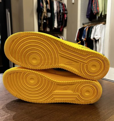Nike Air Force 1 Low Off-white Ica University Gold