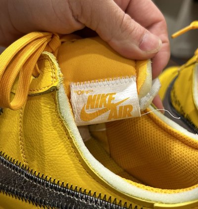 Nike Air Force 1 Low Off-white Ica University Gold