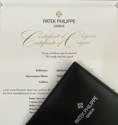 Patek Philippe Annual Calendar Moonphase Ref 4947g