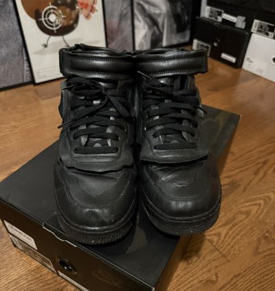 Nike Air Force 1 Mid Comme Des Garcons Black
