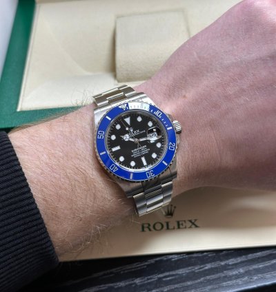 Rolex Submariner Date 18k Rolex Blue