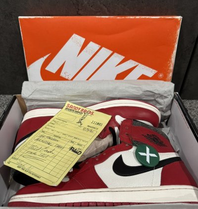 Nike Air Jordan 1 Lost And Found Chicago - 10