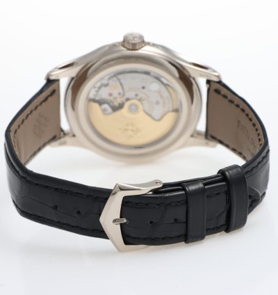 Patek Philippe Annual Calendar Ref 5205g-013 Moonphase Like New Full Set Year 2021
