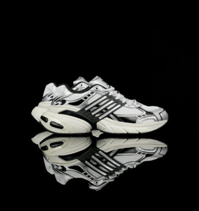 Adidia S Adistar Xlg White Black Silver Sneakers