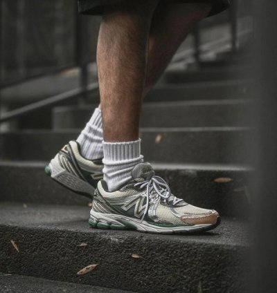 Aime Leon Dore X Newbalance 860 V2 Green Copper