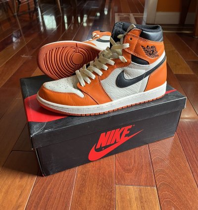 Nike Air Jordan 1 Shattered Backboard 2 0 Orange Chicago