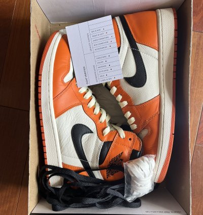 Nike Air Jordan 1 Shattered Backboard 2 0 Orange Chicago