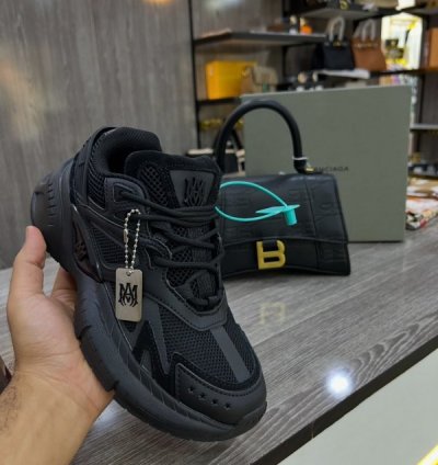 Amir I Ma 2 Triple Black Sneakers