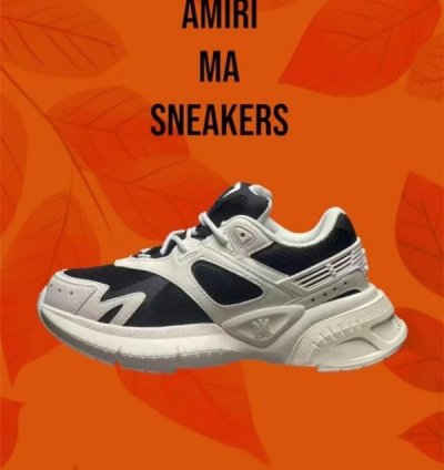 Amir I Ma White Black Sneakers