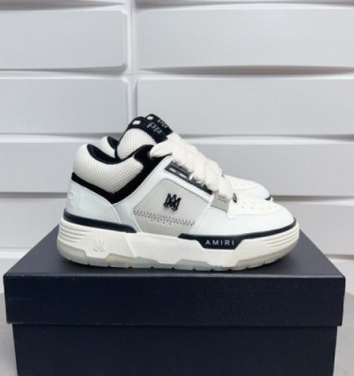 Amir I Mens Ma 1 Black White Sneakers