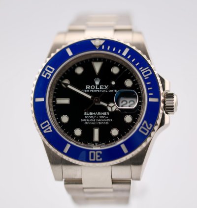 Rolex Submariner Date 2023 White Gold Submariner Date Blue Bezel Blueberry 126619lb
