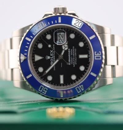 Rolex Submariner Date 2023 White Gold Submariner Date Blue Bezel Blueberry 126619lb