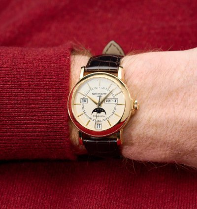 Patek Philippe Annual Calendar Tiffany 150th Anniversary 5150j 2001 Box And Papers